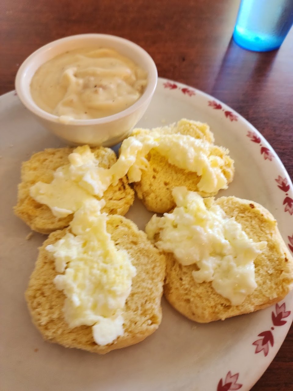 Biscuits and Gravy with Egg Whites