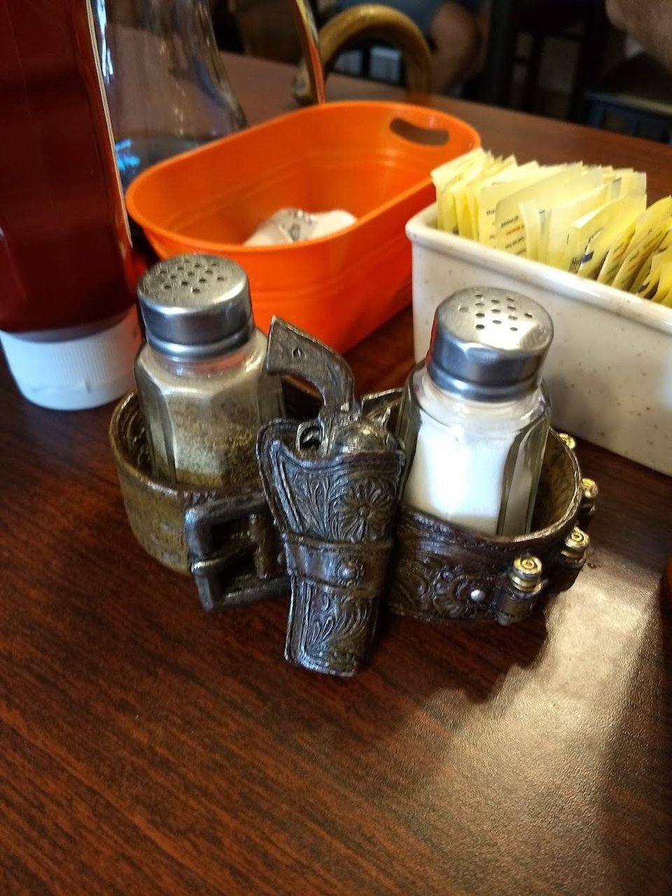 Unique Holder for Salt and Pepper