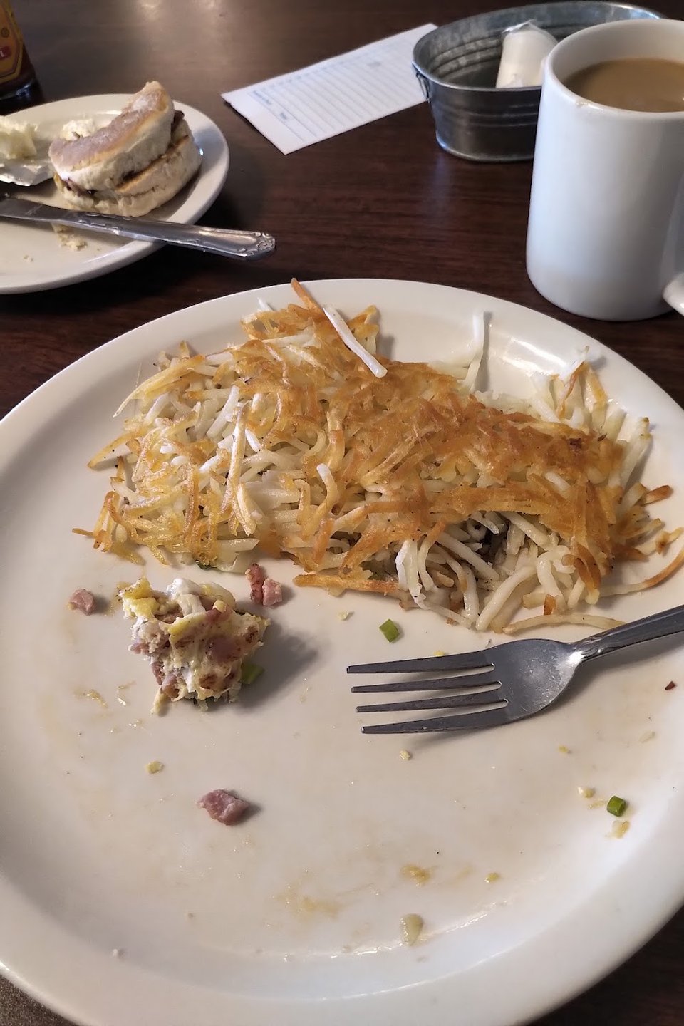 What's Left of a Hobo Omelette